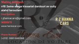 R Z HANNA CARS SARL.AU